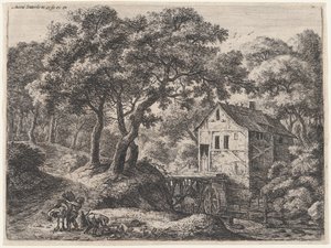 Møllen i skoven, 1600-tallet.