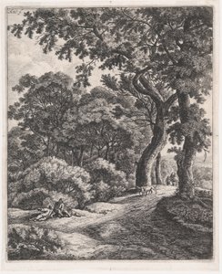 To rejsende hviler i skoven, 1600-tallet., 1600-tallet.