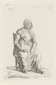 Siddende bondekone fra Vallonien Landmænd og kvindelige landmænd fra Det Forenede Kongerige Holland (serietitel)