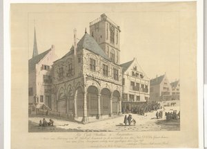 Det gamle rådhus i Amsterdam, 1641 Det gamle rådhus i Amsterdam (titel på objekt)