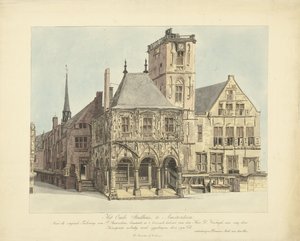 Det gamle rådhus i Amsterdam, 1641