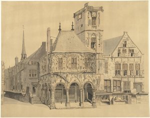Det gamle rådhus i Amsterdam, 1641