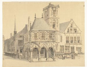 Det gamle rådhus i Amsterdam, 1641