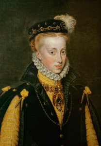 Dronning Anna af Spanien, kong Filip II