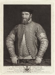 Portræt af Sir Thomas Gresham af Anthonis van Dashorst Mor