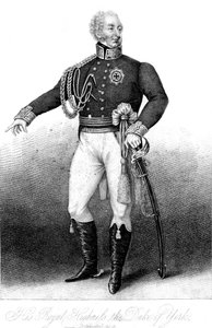 Hans Kongelige Højhed Hertugen af York, c1800-tallet.