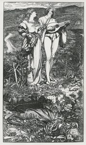 Amor Mundi af Anthony Frederick Augustus Sandys