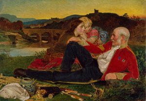 Efterår, c.1860-62 af Anthony Frederick Augustus Sandys