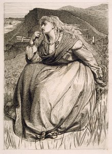 Design til "If", 1866 af Anthony Frederick Augustus Sandys