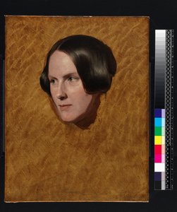 Fru Sandys, kunstnerens mor, sidst i 1840