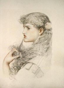 Stolt Maisie af Anthony Frederick Augustus Sandys