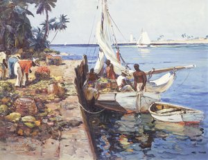 The Landing Pier, Nassau, Bahamas