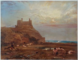 Harlech Castle, 1820 af Anthony Vandyke Copley Fielding