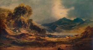 Snowdon over hovedet af Traeth Mawr, 1853, 1935