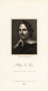 Portræt af baron Philippe Le Roy, flamsk diplomat af Anthony van (after) Dyck