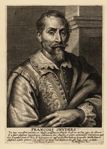 Portræt af Frans Snyders, flamsk maler af dyr, jagtscener, markedsscener og stilleben