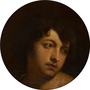 Portræt af van Dyck som Paris, ca. 1610-20 (olie på lærred)
