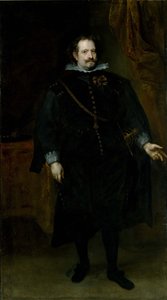 Diego Felipe de Guzman, Marqués de Regganes. af Anthony van Dyck