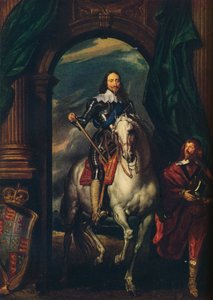 Charles I 1600-1649 med M de St Antoine, 1633, 1913 af Anthony van Dyck