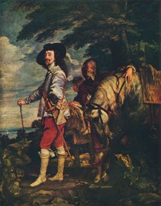 Charles I ved Jagten, c1635 af Anthony van Dyck