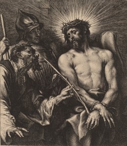Kristus kronet med torne, sandsynligvis 1630. af Anthony van Dyck