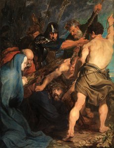 Kristus kollapser, mens han bærer korset af Anthony van Dyck
