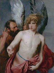 Daidalos og Ikaros af Anthony van Dyck