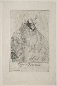 Desiderius Erasmus af Rotterdam af Anthony van Dyck