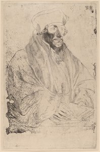 Erasmus af Rotterdam, sandsynligvis 16261641. af Anthony van Dyck