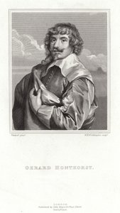 Gerard van Honthorst af Anthony van Dyck