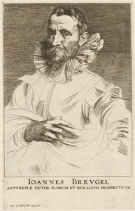 Jan Bruegel den Ældre, sandsynligvis 16261641. af Anthony van Dyck