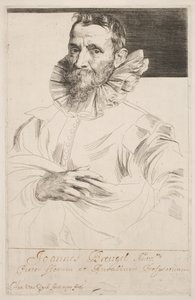 Jan Brueghel, n. 1632 (etsaus) af Anthony van Dyck