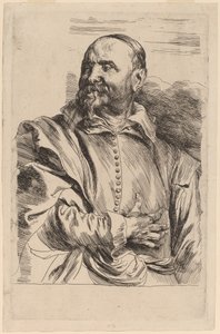 Jan Snellinx, sandsynligvis 16261641. af Anthony van Dyck