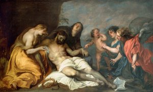 Klagesang over den døde Kristus af Anthony van Dyck