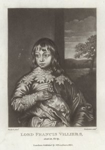Lord Francis Villiers af Anthony van Dyck