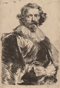 Lucas Vorsterman, sandsynligvis 16261641. af Anthony van Dyck