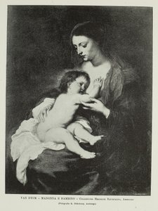 Madonna og barn af Anthony van Dyck