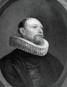 Man with a Ruff, 1600-tallet. af Anthony van Dyck