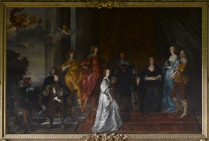 Philip Herbert (1584-1650), 4. jarl af Pembroke og hans familie