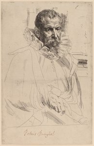 Pieter Bruegel den Yngre, sandsynligvis 16261641. af Anthony van Dyck