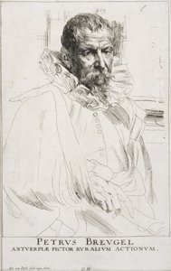 Pieter Brueghel af Anthony van Dyck