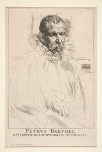 Pieter Brueghel den Yngre af Anthony van Dyck