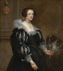 Portræt af Anna Wake, 1628 af Anthony van Dyck