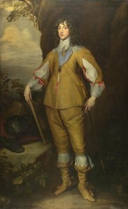 Portræt af Charles I Louis 1617-1680, kurfyrste Palatine, ca 1637 af Anthony van, Dyck