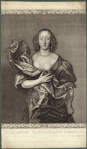 Portræt af Elizabeth, grevinde af Castlehaven af Anthony van Dyck