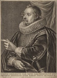 Portræt af Engelbert Taye af Anthony van Dyck
