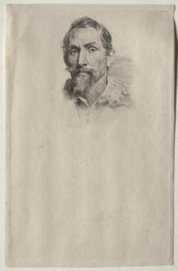 Portræt af Frans Snyders af Anthony van Dyck