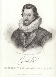 Portræt af James I af England og Irland af Anthony van Dyck