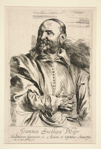 Portræt af Jan Snellinx af Anthony van Dyck