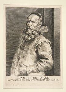 Portræt af Jan de Wael (1558-1633) af Anthony van Dyck
